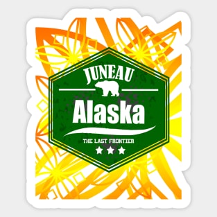 Alaska Aurora, Juneau Sticker